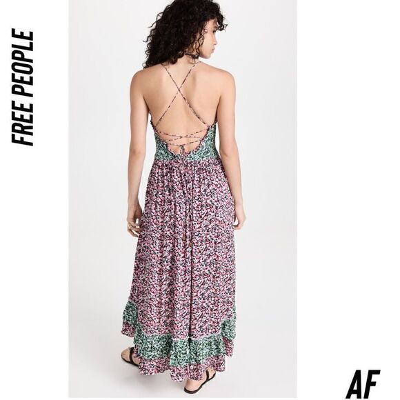 FREE PEOPLE ONE I LOVE MAXI DRESS NEW - Picture 7 of 10